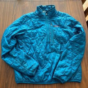 Patagonia Nano Puff Jacket Nanopuff Large Blue